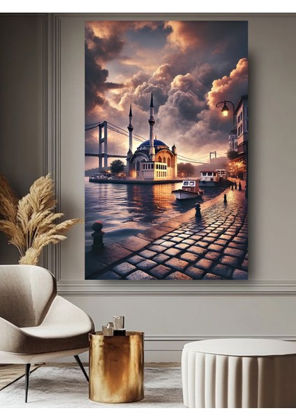 Ortaköy Cami Kanvas Baskı Tablo modelleri