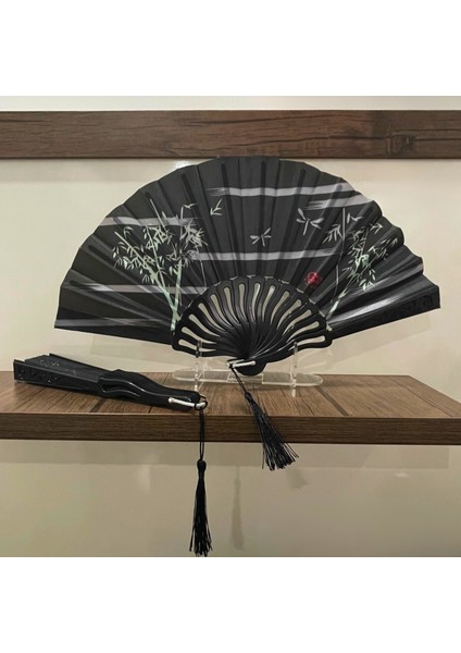 Yelpaze Desenli Şık Zarif