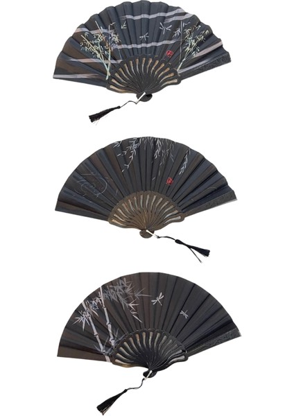 Yelpaze Desenli Şık Zarif