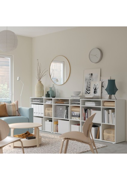 Vıhals Açık Dolap Beyaz 286X37X90 cm modelleri