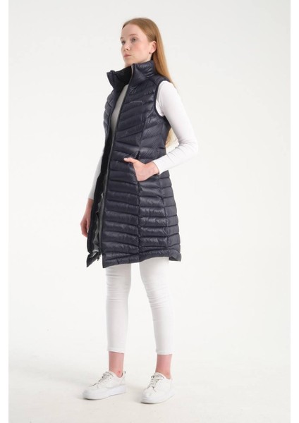 Omnı Heat Termal Lacivert Slim Fit Kadın Yelek fiyatları
