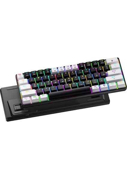 Rever Mekanik Rgb Işıklı Gaming Oyuncu Klavyesi Red Switch Kablolu Gamer Klavye modelleri