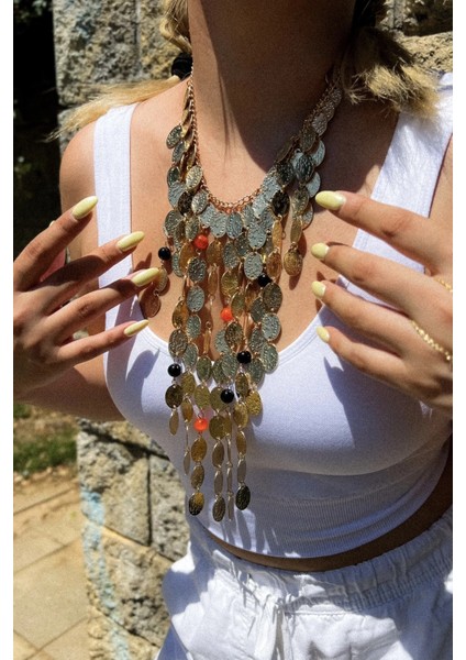 Çoklu Pullu Kolye fiyatları