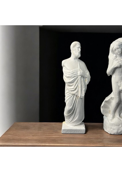 3’lü Yunan Heykel Seti – 13 cm Dekoratif Beton Figür indirimleri