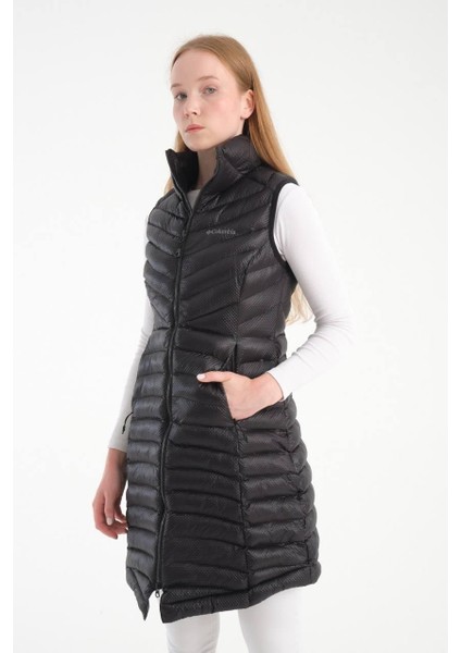 Omnı Heat Slim Fit Kadın Siyah Termal Yelek