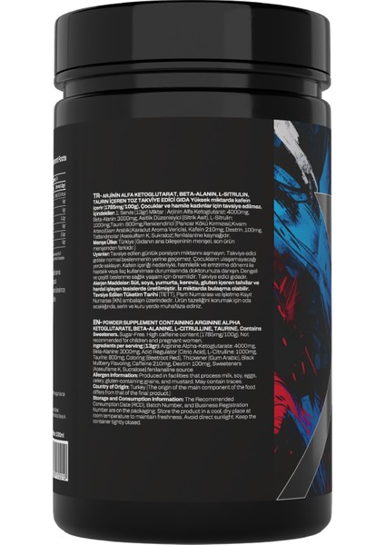 Bioxlab X-Core Preworkout Karadut Aroma 450 gr 34 Servis Pre-Workout indirimleri