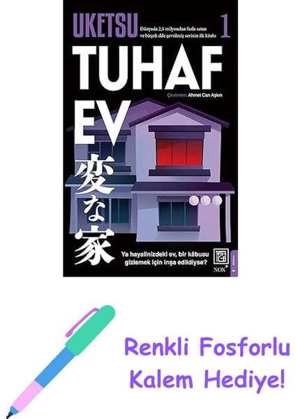 Tuhaf Ev + Renkli Fosforlu Kalem