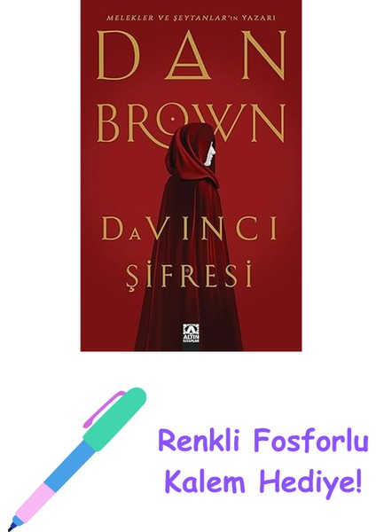 Da Vinci Şifresi + Renkli Fosforlu Kalem