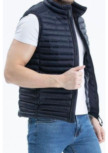 Titanıum Alph Termal Lacivert Slim Fit Erkek Yelek modelleri
