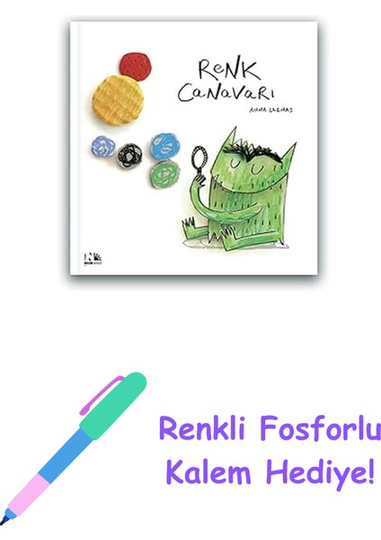 Renk Canavarı: Nesin Yayınevi + Renkli Fosforlu Kalem