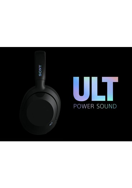 WH-ULT900N / ULT WEAR POWER SOUND özellikli Bluetooth kulaklık siyah