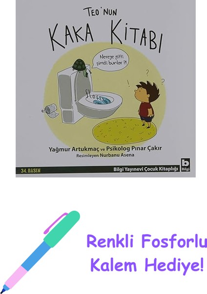 Teo'nun Kaka Kitabı + Renkli Fosforlu Kalem