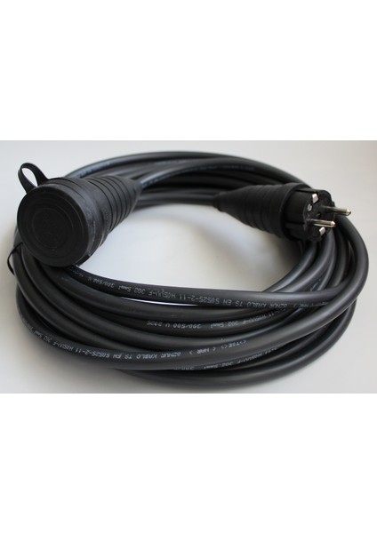 3*2.5 Ttr Bakır 10 Metre Schneider Kaucuk Prizli Uzatma Kablosu Araç Şarjı Için Uygundur fiyatları