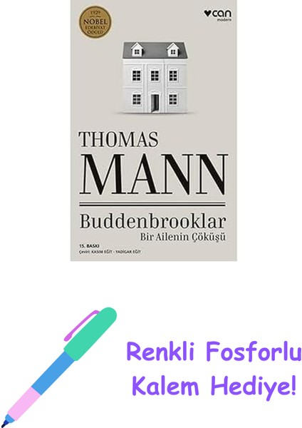 Buddenbrooklar: Bir Ailenin Çöküşü + Renkli Fosforlu Kalem