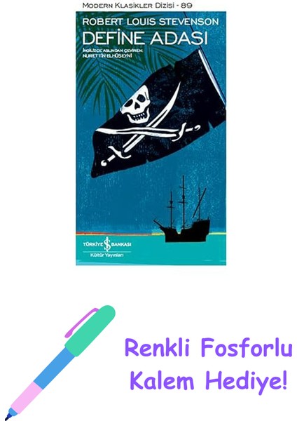 Define Adası: Modern Klasikler Dizisi - 89 + Renkli Fosforlu Kalem