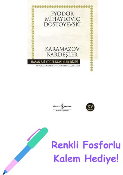Karamazov Kardeşler + Renkli Fosforlu Kalem