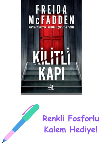 Kilitli Kapı + Renkli Fosforlu Kalem