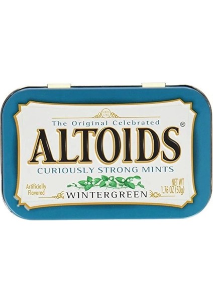Altoıds Curıosly Strong Mint Wıntergreen Şeker 50 gr