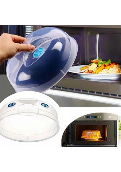Mikrodalga Fırın Yemek Isıtma Koruma Kapağı Isıya Dayanıklı Sıçratmaz Koku Yapmaz Kapak fiyatları