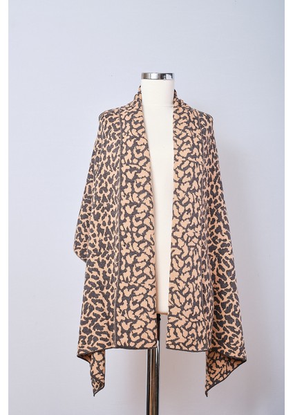 Leopar Desenli Triko Şal fiyatları