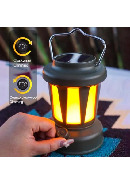 Kamp Lambası Güneş Enerjili ve Type-C Şarjlı PD-530