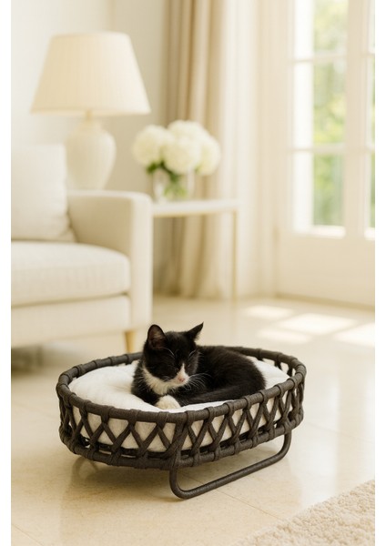 Kedi ve Köpek Yatağı Dekoratif Tasarımıyla Şık ve Sağlam