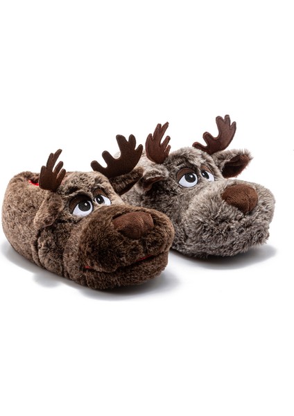 Disi Erkek Hayvanlı Panduf Gri 41/46