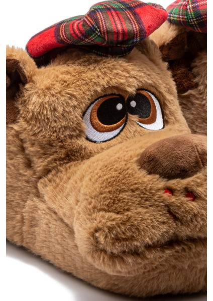 Roma Erkek Hayvanlı Panduf Kahverengi 41/46 fiyatları