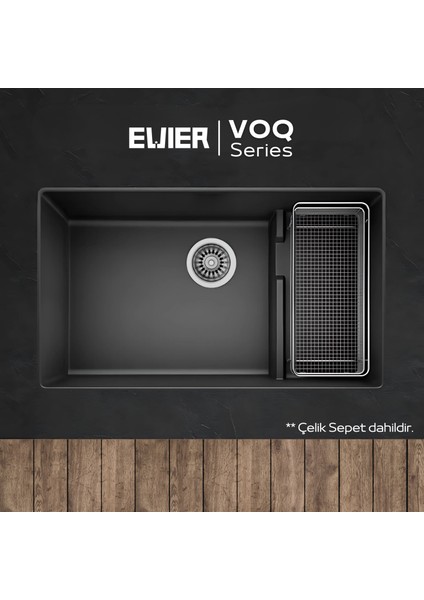 Granit Evye I Voq Series I Set I Black (Siyah)