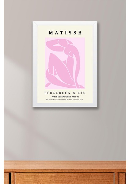 Henri Matisse Berggruen Cie Paris 1953 Çerçeveli Tablo - Eklektik Tarz Duvar Dekoru fiyatları