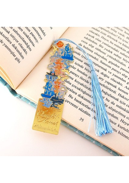 Claude Monet Izlenim: Gün Doğumu Sanatsal Metal Kitap Ayracı AY060 modelleri