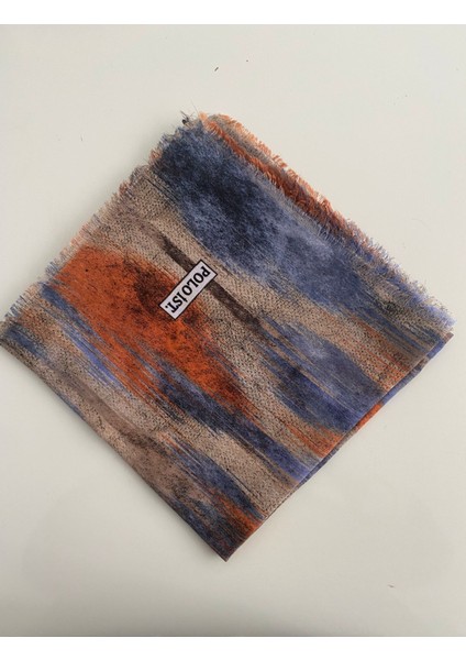 Boyalı Desen Tülbent Yazma