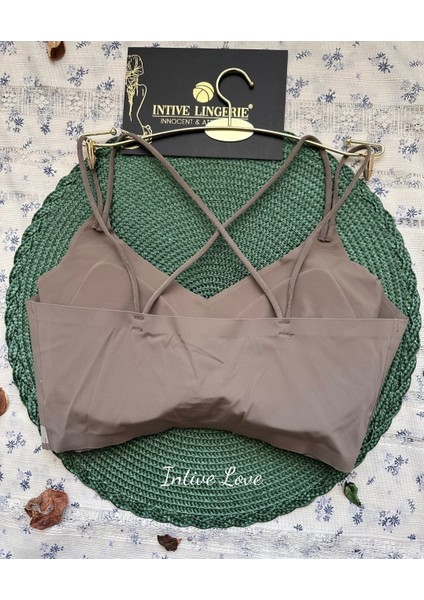 Mira Dikişsiz Hafif Dolgulu Çift Askılı Kopçasız Rahat Bralet/sütyen/büstiyer/spor Sütyeni indirimleri