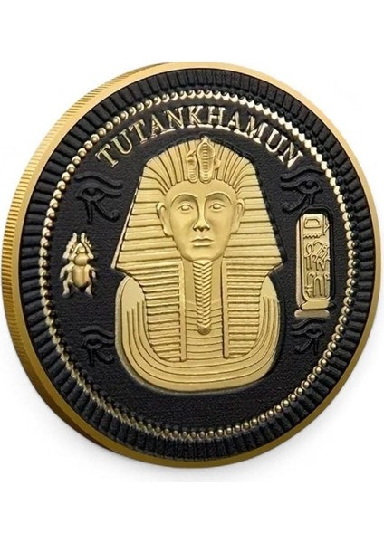 Antik Mısır Tutankhamun 2.elisabeth Solomon Metal Hatıra Şans Parası Coin CP014