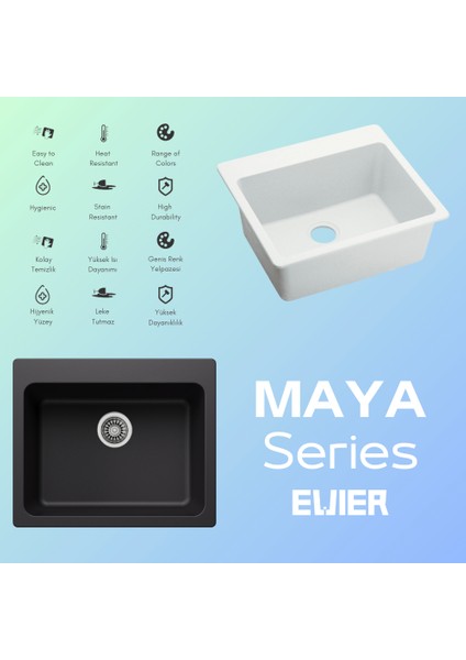Granit Evye Maya Series Beige I Bej (Krem) (61X50CM) fiyatları