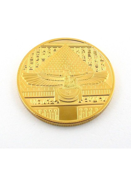 Nefertiri Antik Mısır Kraliçesi Isıs Hatıra Koleksiyon Metal Şans Hatıra Parası CP024 fırsatları