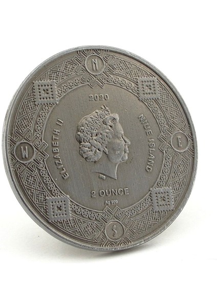 Ygg Drasil Hayat Ağacı Ayın ve Güneşin Evreleri Coin Metal Hatıra Parası CP046 fiyatları