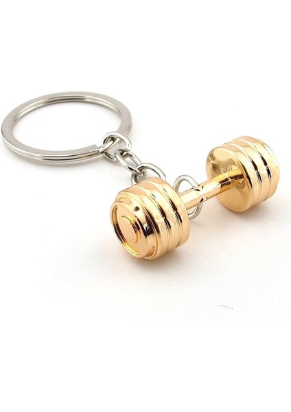 Sarı Renk Halter Spor Ağırlık Fitness Bodybuilding Metal Anahtarlık KC334 fiyatları