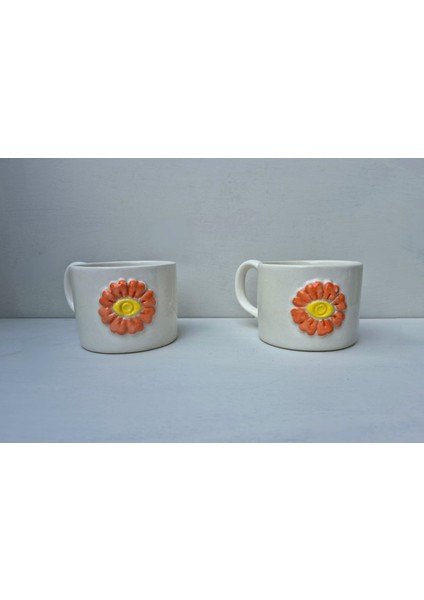 Kilidasanat-Çiçek Motifli Kabartmalı Kupalar modelleri