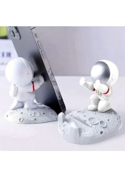 Dekoratif Sevimli Astronot Telefon Tutucu Tablet Standı Telefon Standı 1 Adet fiyatları