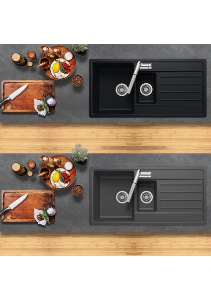 Granit Evye Fors Series I 1.5 Göz I (100X50) fiyatları