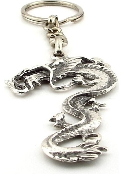 Ejderha Dragon Feng Shui Şans Ihtişam Sembolü Metal Anahtarlık KC183 fırsatları