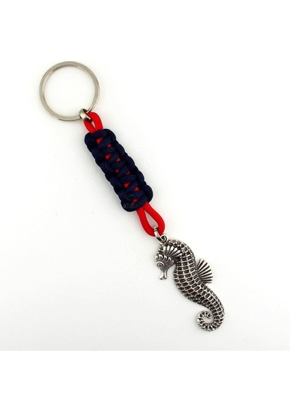 Denizatı Okyanus Resif Deniz Canlısı Makrome Örgülü Metal Anahtarlık KC312 fırsatları