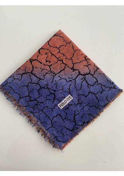 Mermerli Desen Tülbent Yazma