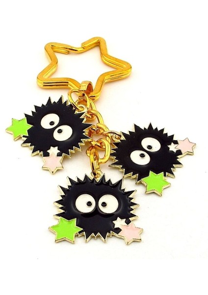 Susuwatari Miyazaki Anime Ruhların Kaçışı Çanta Süsü Charm Anahtarlık KY044 fiyatları