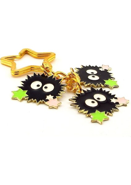 Susuwatari Miyazaki Anime Ruhların Kaçışı Çanta Süsü Charm Anahtarlık KY044 modelleri