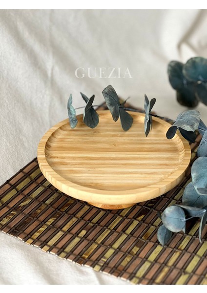 Mini Bambu Sunumluk / 17 cm Çap modelleri