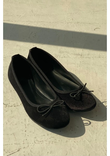 Lante Kadife Mary Jane Babet Siyah modelleri