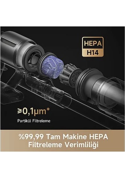 Z30 Kablosuz Dikey Süpürge Siyah modelleri