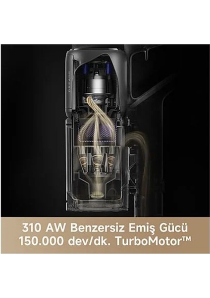 Z30 Kablosuz Dikey Süpürge Siyah fırsatları